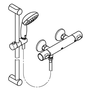 GROHE  shower mixer Grohtherm 500 34796000 chrome