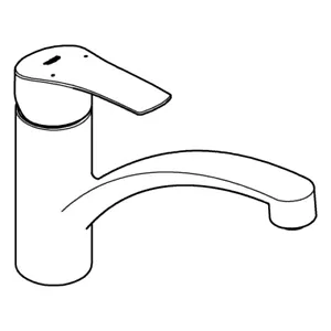 GROHE basin Mixer Eurosmart 33281_3 332812433 matt black