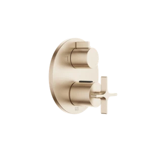 Dornbracht VAIA Concealed thermostat w. two function volume control Brushed Cham