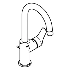 GROHE basin Mixer Eurosmart 23537_3 23537003 chrome