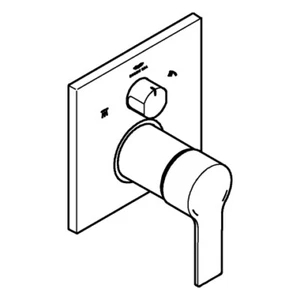 GROHE single-lever mixer Allure 29176_1 29176001 chrome