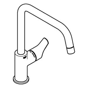 GROHE basin Mixer Eurosmart 30567 30567000 chrome