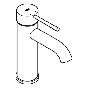 GROHE single-lever basin mixer Essence 24172001 chrome