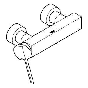 GROHE  shower mixer Plus 33577_3 33577DC3 supersteel