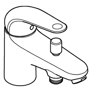 GROHE  bath mixer Euroeco 24281_1 24281001 chrome