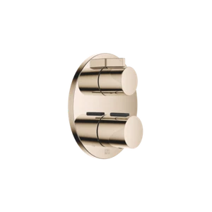 Dornbracht  Concealed thermostat w. one function volume control Champagne 364259