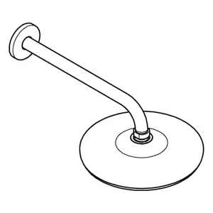 GROHE Tempesta 210 overhead shower set 1022182430 matt black