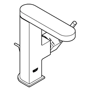 GROHE basin Mixer Plus 23871_3 M-Size 23871DC3 supersteel