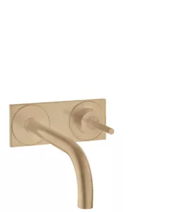 Hansgrohe basin mixer concealed Axor Uno 38115140 Brushed Bronze