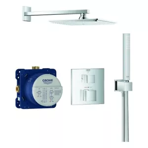 GROHE concealed shower system Grohtherm Cube 34741000 chrome