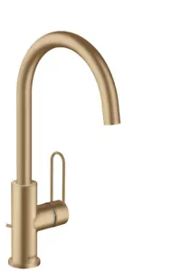 Hansgrohe basin mixer 240 Axor Uno 38036140 Brushed Bronze