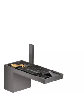 Hansgrohe basin mixer 70 Axor MyEdition 47012340 Brushed Black Chrome