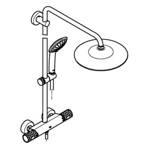 GROHE shower system Euphoria 260 27615_2 27615002 chrome