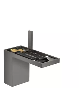 Hansgrohe basin mixer 110 Axor MyEdition 47032340 Brushed Black Chrome
