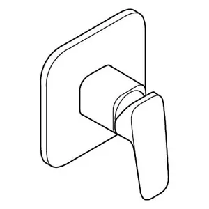 GROHE  shower mixer Cubeo 101777 1017770000 chrome