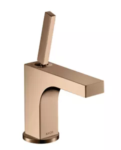 Hansgrohe basin mixer for hand basin 39035300 Polished Red Gold