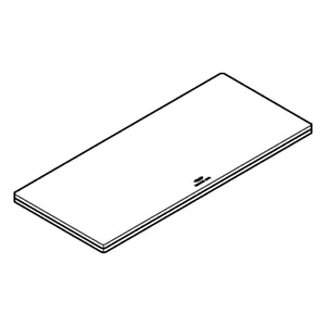 GROHE shower/bath tray Allure 18968_1 18968001 chrome