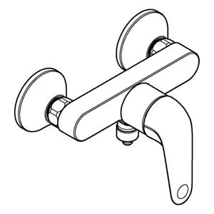 GROHE  shower mixer Euroeco 32740_1 32740001 chrome