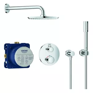 GROHE concealed shower system Grohtherm 34732 with 34732000 chrome