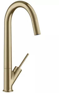 Hansgrohe sink mixer Axor Starck 10822140 Brushed Bronze