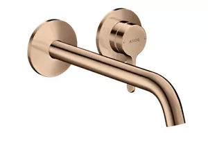 Hansgrohe basin mixer concealed Axor One 48120300 Polished Red Gold