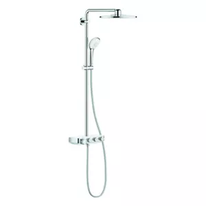 GROHE shower system Euphoria SmartControl 26507LS0 chrom/moon white