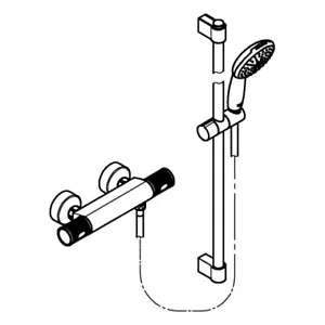 GROHE  shower mixer Grohtherm 1000 34835001 chrome