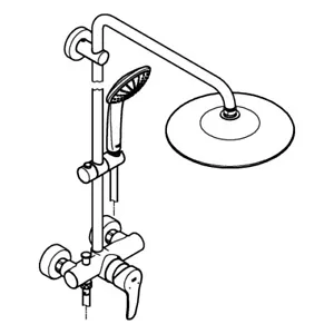 GROHE shower system Euphoria 260 27473_2 27473002 chrome