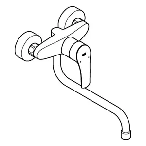 GROHE single-lever  mixer Eurosmart 32224003 chrome