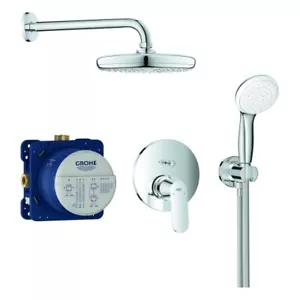 GROHE concealed shower system Eurosmart C 25219_1 25219001 chrome
