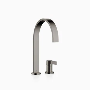 Dornbracht MEM Two-hole mixer with individual rosettes 32815682-99 Brushed Dark