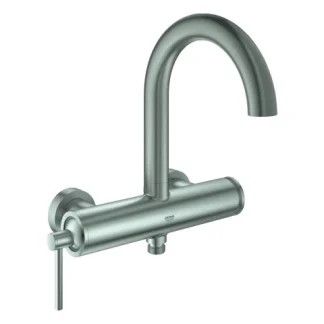 GROHE single-lever bath mixer Atrio 32652DC3 supersteel
