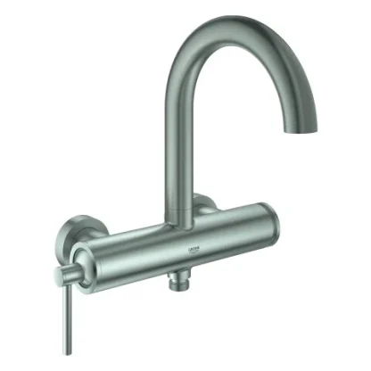 GROHE single-lever bath mixer Atrio 32652DC3 supersteel