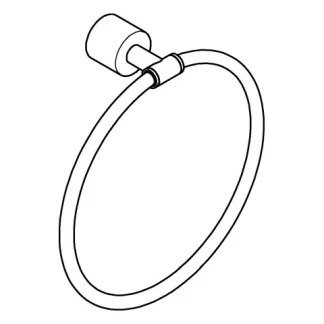 GROHE towel ring Atrio 40887 40887DC0 supersteel