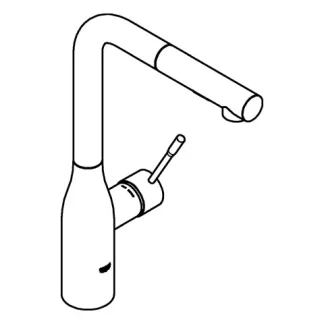 GROHE  sink mixer Essence 30504 30504DC0 supersteel