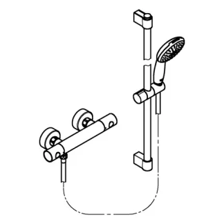 GROHE  shower mixer Grohtherm 800 C 34768001 chrome