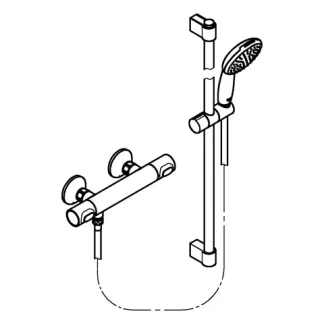 GROHE  shower mixer Grohtherm 500 34797001 chrome
