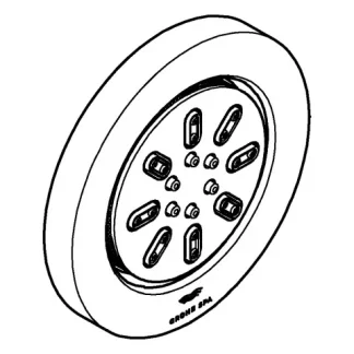 GROHE side shower 26801 Rainshower Aqua 26801000 chrome