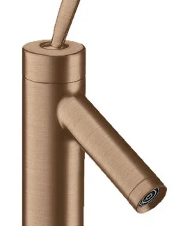 Hansgrohe basin mixer Axor Starck 10018310 Polished Red Gold