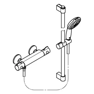 GROHE  shower mixer Grohtherm 800 34565002 chrome