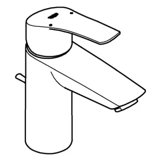GROHE basin Mixer Eurosmart 33265_3 332652433 matt black