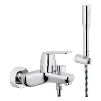 GROHE single-lever bath mixer Eurosmart C 32832000 chrome