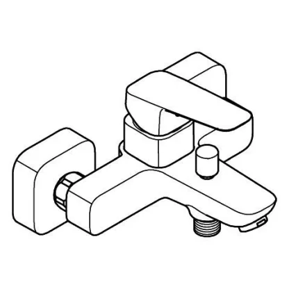 GROHE  bath mixer Cubeo 101813 1018132430 matt black