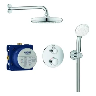 GROHE concealed shower system Grohtherm 34727 with 34727000 chrome