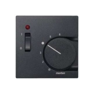 Центральная пластина для отопления помещений - Крышка термостата, антрацит 536114