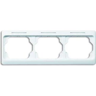Тройная рамка, горизонтальная, видимость - Тройная рамка, белая 1723 NSKA-24G
