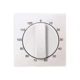 Белая центральная пластина для 120-минутного таймера - Крышка для выключателя таймера, белая 539219