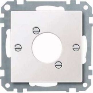 Белая центральная пластина Polar для аудиоразъема XLR 468919