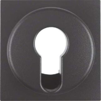 Центральный элемент антрацитового цвета - Крышка для выключателя/кнопки 15071606