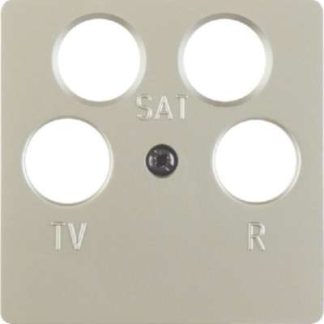 Центральная пластина из нержавеющей стали с 4 отверстиями - Центральная крышка для промежуточного элемента 148404